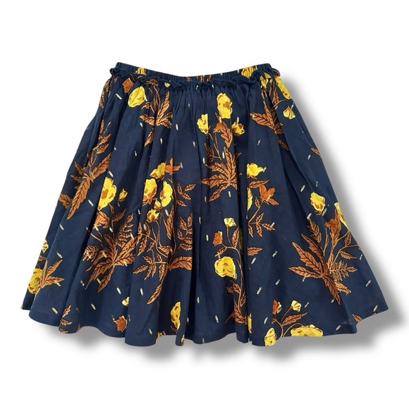 Pink Chicken | Navy Poppy Gianna Skirt (12 yrs) - Picture 3 of 5